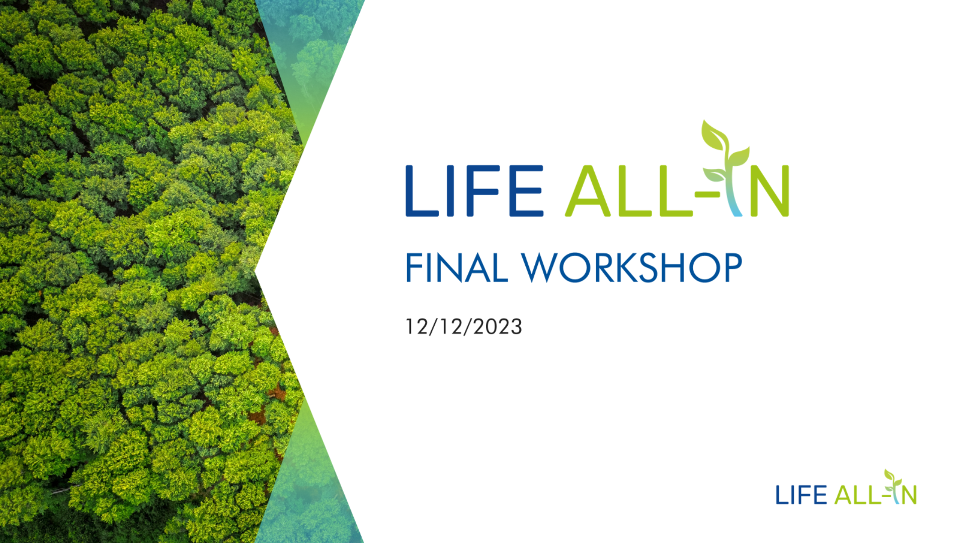 LIFE ALL-IN final workshop video link